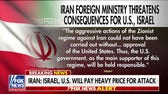 Iran says US will be held responsible after Israel attack