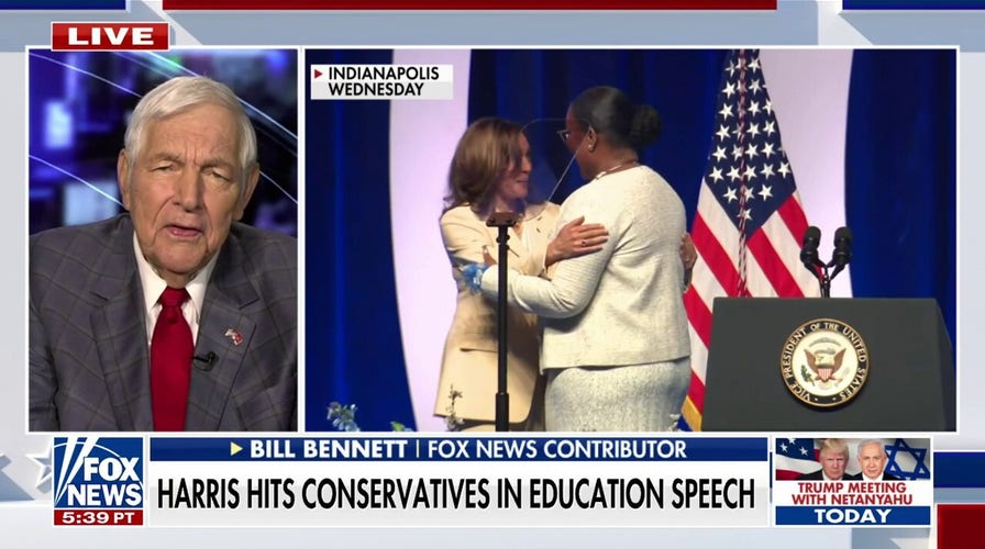 Bennett: 'Emphasis' on basic subjects, parental involvement missing from Harris' education plan