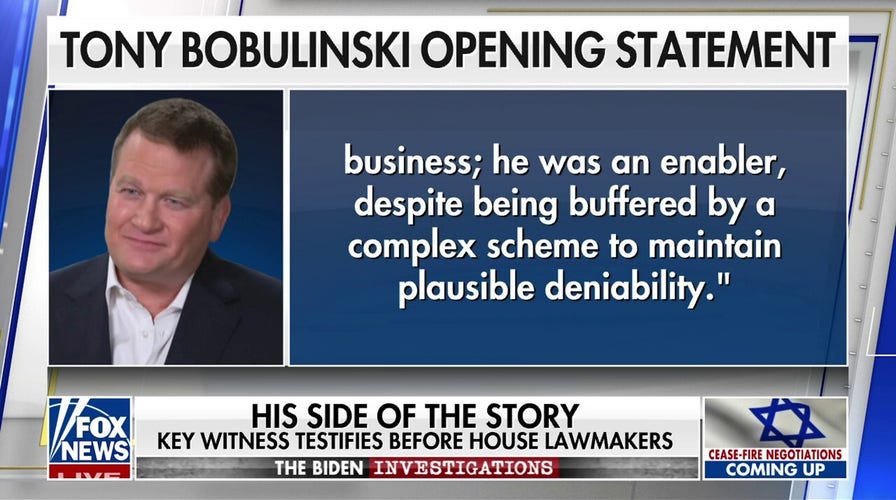 Republicans believe Tony Bobulinski's interview on Hunter Biden