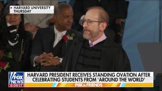 Harvard president takes shot at Trump in commencement speech - Fox News