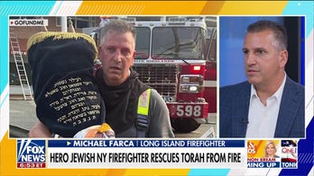 Jewish NY firefighter reflects on rescuing Torah from local synagogue fire