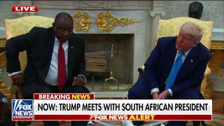  Trump, South African president watch videos on alleged killings of white farmers during White House meeting - Fox News