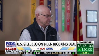 US Steel CEO slams Biden over deal block: 'The government failed us' - Fox Business Video