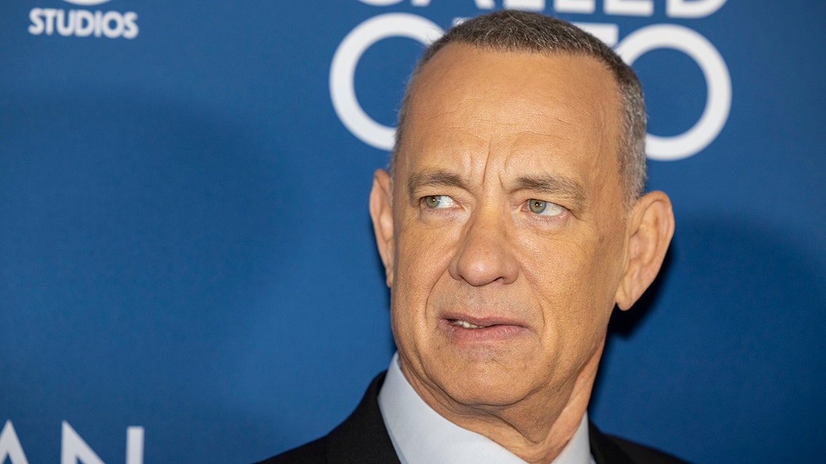 Tom Hanks at movie premiere