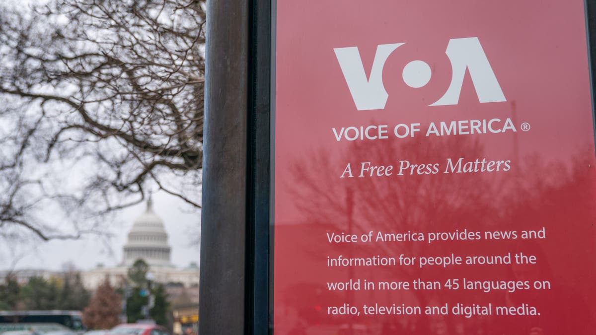 VOA sign