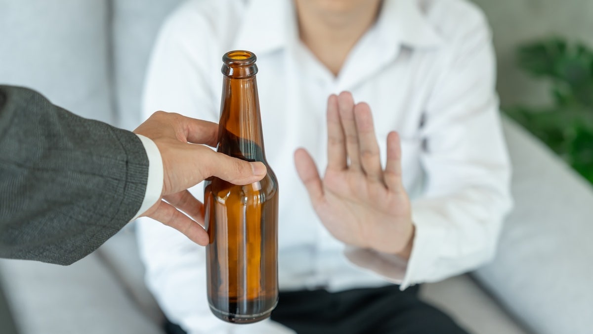 Refusing beer
