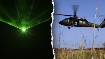 FAA investigating after 'green laser' flashed at Black Hawk helicopter