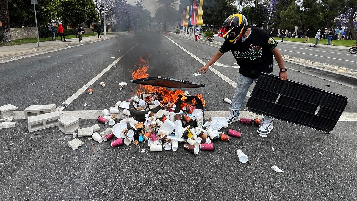 ICE riots in LA